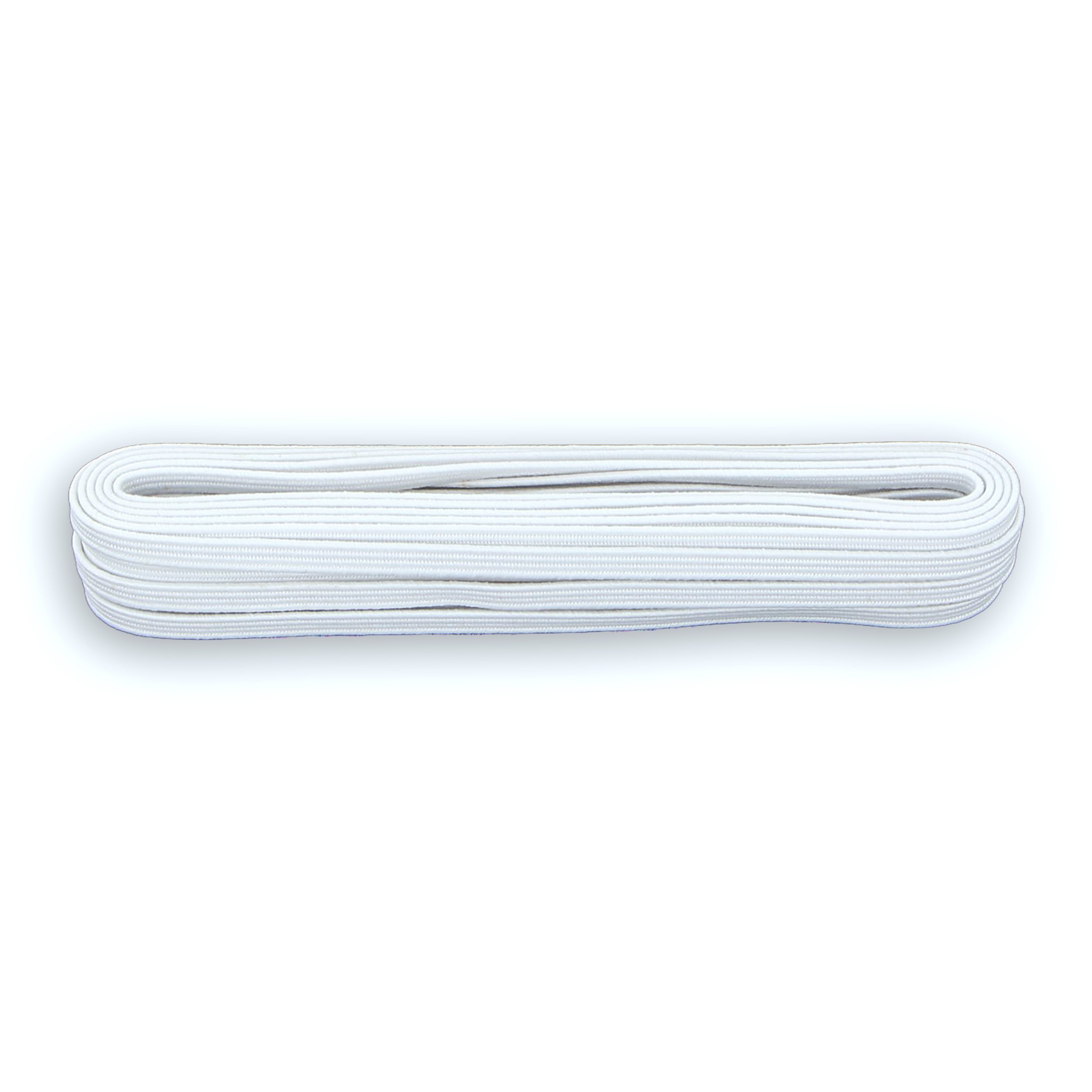 UNIQUE CREATIV blanc Jumbo Braided Elastic, 13 mm (0.51 in), 1 m (1.09 yd)