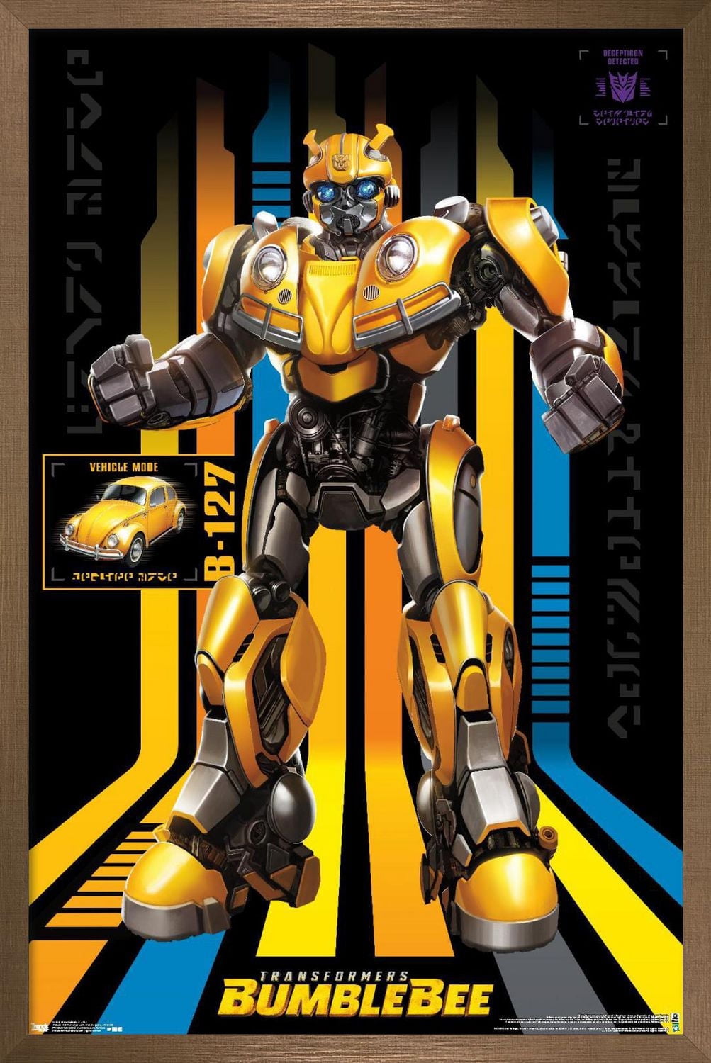 Hasbro Transformers: Bumblebee - 127 Wall Poster, 22.375" x 34"