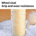 thumbnail image 4 of LSLJS Sisal Cats Scratching Post Cats Climbing Frame Cats Tree Small Cats Toy Cats Jumping Terrace Corpuscle Board, Cat Climbing F Rame Pet Toy, 4 of 6