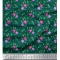 thumbnail image 3 of Soimoi Blue Modal Satin Fabric Diamond Geometric Print Sewing Fabric Yard 42 Inch Wide, 3 of 3