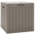 thumbnail image 1 of Costway 30 Gallon Deck Box  Storage Container Seating Tools Organization Deliveries Brown, 1 of 9