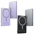 thumbnail image 2 of Charger Battery Pack Power Bank Portable Charger 5000mAh Battery Pack PD2 Fast Charging Wireless Portable Charger Purple, 2 of 5