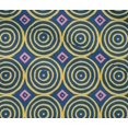 thumbnail image 4 of oneOone Cotton Flex Fabric Diamond & Circle Block Fabric Prints By Yard 40 Inch Wide, 4 of 4