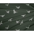 thumbnail image 3 of oneOone Polyester Lycra Fabric Bird Ikat Printed Fabric 1 Yard 56 Inch Wide, 3 of 3