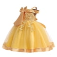 thumbnail image 1 of Robe Petite Fille à Volants en Tulle Robes pour Filles Robe de Printemps Robe d'Anniversaire Robes pour Tout-Petits 7-8 Ans, 1 of 4