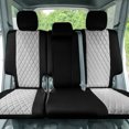 thumbnail image 5 of For 2011–2021 Jeep Grand Cherokee FH Group Neoprene Waterproof Custom Fit Car Seat Covers - Full Set Gray, 5 of 5