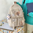thumbnail image 4 of MesaSe  Teen Girls Backpack Adjustable Shoulder Straps Large Capacity Smooth Zipper Backpack School Bag for High School Students, 4 of 10