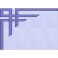 thumbnail image 1 of Ahgly Company Machine Washable Indoor Rectangle Transitional Lavender Blue Area Rugs, 2' x 5', 1 of 7