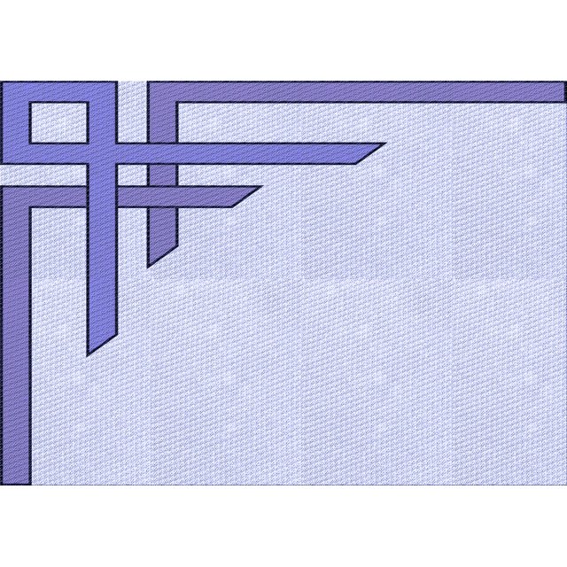 Ahgly Company Machine Washable Indoor Rectangle Transitional Lavender Blue Area Rugs, 2' x 5'