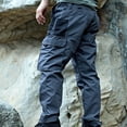 thumbnail image 3 of Amzcrzy Pantalons pour Hommes Pantalons pour Hommes Poche Imperméable Pantalons de Randonnée Cargo Pantalons de Pêche Militaires Pantalons Cargo pour Hommes Pantalons pour Hommes Vêtements pour Hommes Pantalons pour Hommes, 3 of 3