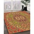 thumbnail image 3 of Ahgly Company Machine Washable Indoor Rectangle Transitional Yellow Area Rugs, 8' x 12', 3 of 7