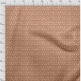 thumbnail image 4 of oneOone Velvet Orange Fabric Tribal Sewing Craft Projects Fabric Prints By Yard 58 Inch Wide, 4 of 5