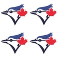 thumbnail image 2 of Wincraft Toronto Blue Jays Tattoo 4 Pack, 2 of 2