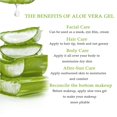 thumbnail image 1 of 100ml Hydrating Aloe Vera Gel For DIY Hand Cleaner Moisturizing Skin After-sun Skin Care, 1 of 9