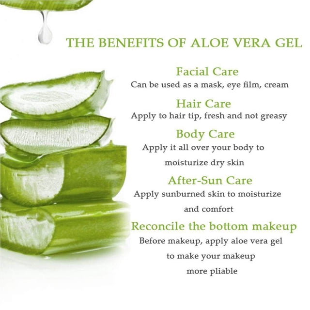 100ml Hydrating Aloe Vera Gel For DIY Hand Cleaner Moisturizing Skin After-sun Skin Care