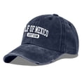 thumbnail image 2 of GDREDA Adjustable Baseball Caps Vintage Print Washed Cap For Men And Women Adjustable Unisex Baseball Hat，Navy, 2 of 4