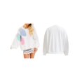 thumbnail image 2 of FOCUSNORM Women's Christmas Loose Pullover Sparkly Rhinestone Letter Print Long Sleeve Crew Neck Sweatshirt, 2 of 9