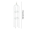 thumbnail image 3 of 115cm Climbing Vines Flower Trellises Fiberglass Plants Climbing Bracket Outdoor Courtyard Balcony Climbing Flower Rack Can Be Assembled With Increased Height, 3 of 7