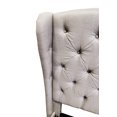 thumbnail image 4 of Best Master Frances Solid Wood/Fabric Upholstery Queen Platform Bed - Beige, 4 of 5