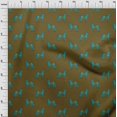 thumbnail image 3 of oneOone Viscose Chiffon Fabric Horse Block Print Fabric By Yard 42 Inch Wide, 3 of 4