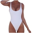 thumbnail image 2 of Babysbule Women's One-piece Swimsuit With Micro Elastic Suspender And Open Back Bikini Swimsuit Bathing Suit, 2 of 3