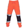 thumbnail image 2 of Qertyioot Pantalon Décontracté de Travail Routier Haute Visibilité pour Hommes, 2 of 4