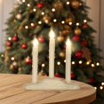 thumbnail image 4 of Holiday Time Noël 3 Lumières Candelabra Avec Ampoules Claire, 4 of 4