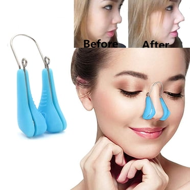 Pince Rehausse-Nez, Beauté du Nez, Lifting, Sécurité Souple, Silicone, Rhinoplastie, Redresse-Pont Nasal, Correcteur, Dispositif Amincissant pour Nez Grand et Tordu, Femmes, Hommes, Filles, Dames
