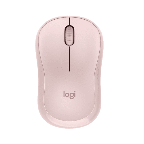 Logitech Silent Wireless Ambidextrous Mouse with USB Receiver Rose