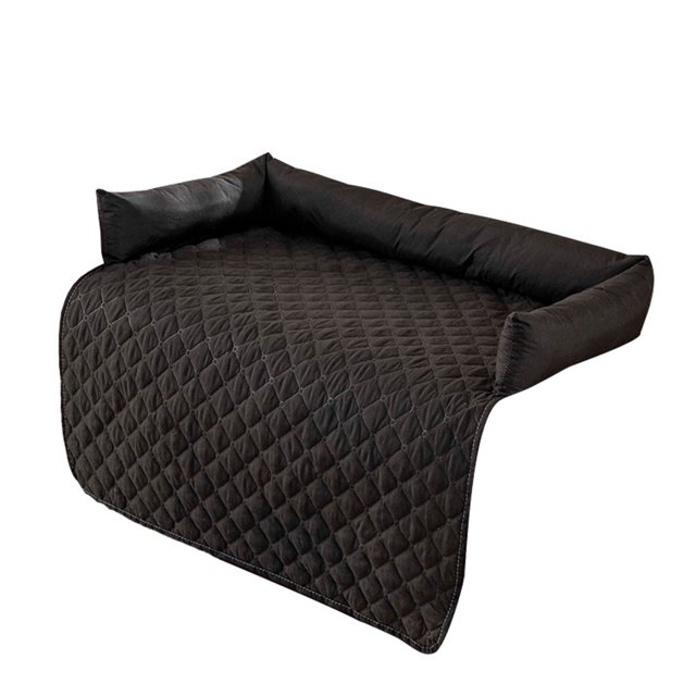 Decodeary Comfortable Pet Pillow Mat Comfortable Resting Place For Pet With Soft Mat Wide Adaptable Using black 90*120