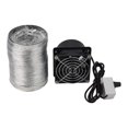 thumbnail image 4 of Ventilateur d'Absorption de Fumée Extracteur de Fumée Conduit de Tuyau Ventilateur d'Exhuast Usb Vitesse Réglable, 4 of 9