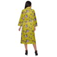 thumbnail image 3 of Moomaya Printed WoMen's Robe Dressing Gown With Pockets Bath Robe Girls, 3 of 6