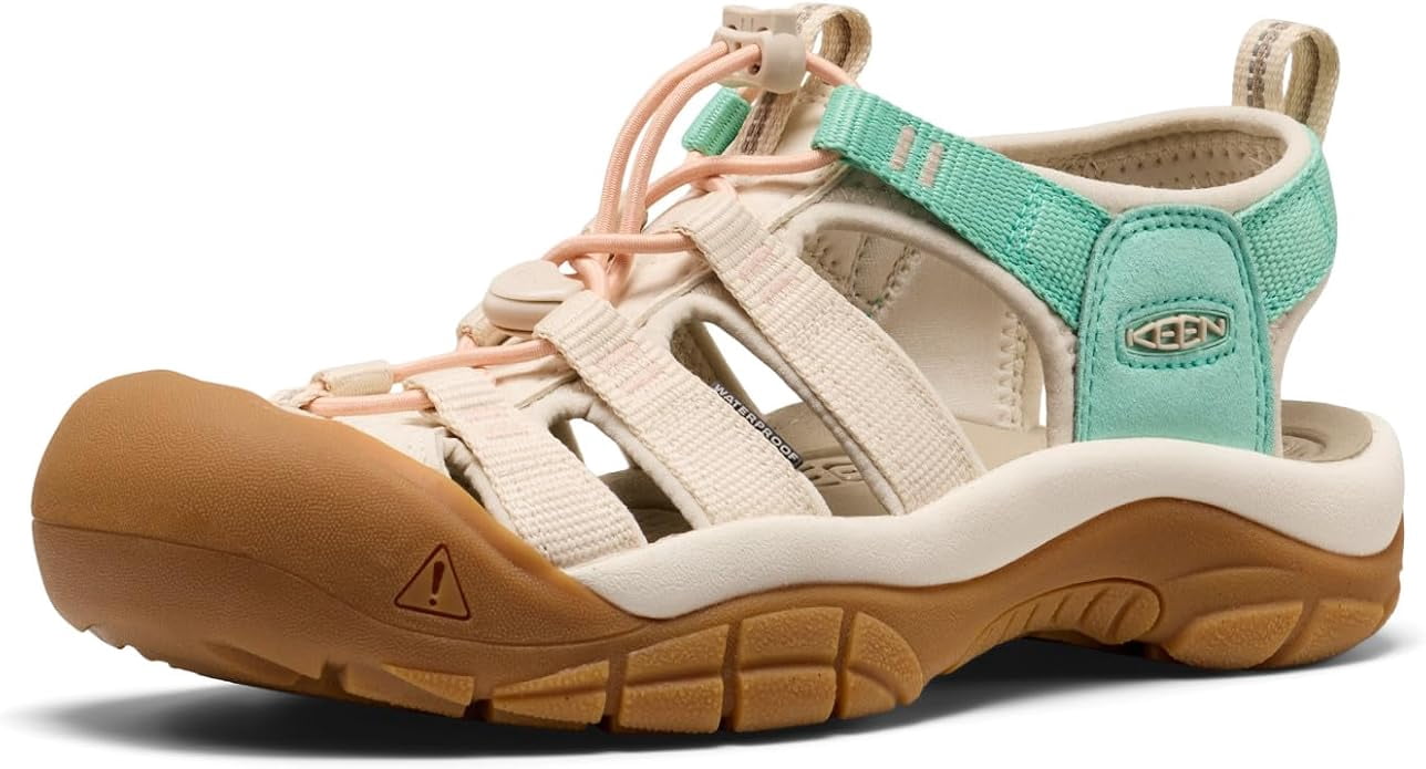 KEEN Women's Newport H2 Tri-block Birch Closed Toe Water Sandals