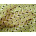 thumbnail image 4 of oneOone Silk Tabby Fabric Line|Diamond & Triangle Geometric Print Fabric BTY 42 Inches Wide, 4 of 4