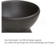 thumbnail image 3 of Beetoo Ceramic Aroma Diffuser, Black, Candle Light Source, Essential Oil Burner for Home Decor, 3 of 7