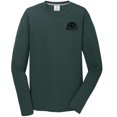 thumbnail image 1 of Gravity Outdoor Co. Performance Long Sleeve Shirt - Dark Green - Black Logo - XL, 1 of 2