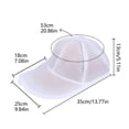 thumbnail image 2 of Home Textile Storage Hat Care Solution for Household Use Deformation Washing Bag with Mesh Design and Portable Laundry, 2 of 6