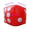 thumbnail image 1 of TIELUTT Inflatable Dice Set 12 Inchi Muiltcolor for Floor Games and Pool Party 55 65 75 85 Cm 12er Pack 60 X 60cm, 1 of 3