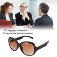 thumbnail image 4 of Smart Glasses, 137 Languages Translation Clear Sound Smart  Sunglasses  for IOS, 4 of 7