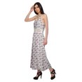 thumbnail image 4 of Moomaya Printed Sleeveless Adjustable Spaghetti Strap Long Dress For Women, 4 of 6