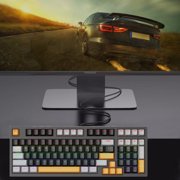 COFEST Russian True Mechanical Keyboard Russian Gaming Keyboard Russian Hot Swap Wired Keyboard Gray