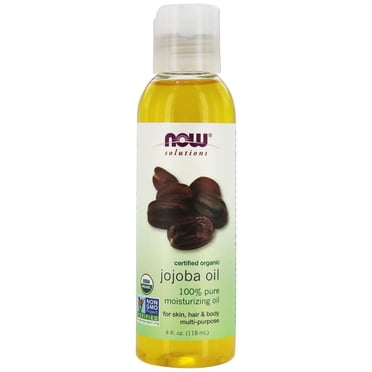 NOW Foods - NOW Solutions Organic Moisturizing Jojoba Oil - 4 fl. oz.