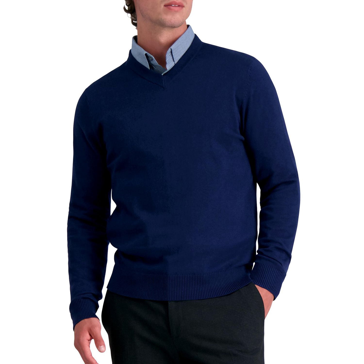 Haggar® chandail à col en V pour hommes