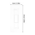 thumbnail image 4 of 20pcs Clear Wall Mount Hooks Adhesive Hook Stickers Hanger Set, 4 of 8