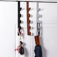 thumbnail image 3 of LQXZWJY Over The Door Hooks, Door Hanger Hooks for Hanging, Over The Door Towel Racks for Bathroom with 5 Coat Hooks, Over The Door Hanger, Coat Rack Hat Rack Over The Door Organizer, 3 of 6