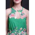 thumbnail image 4 of Bimba Floral Ladies Sleeveless Long Print Maxi Dress with Side Slits Summer Wear-Small, 4 of 6
