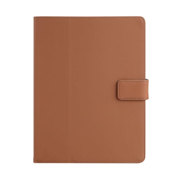 Étui folio universel Onn pour tablette de 9 à 10,9 pouces avec fermeture magnétique et porte-stylet, marron