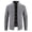 Light Gray, variant on LUOGENLI Mens Sweaters Cardigan Wool Men's Casual Cardigan Sweaters Full Zip Sweaters Knitted Cardigan with Pockets Mens Sweater Jackets Lightweight Navy Size L