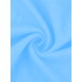 thumbnail image 3 of Innerwin T-Shirt Papillon Imprimé Lettres pour Femmes Manches Courtes Basique Bleu Ciel TTG, 3 of 5
