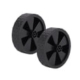 thumbnail image 4 of DYNWAVECA 2 Pcs Roue de Chariot Roulettes de Chariot Voyage Personnel pour Utilitaire Chariot Pliant Portable Pièce de Remplacement Roue de Valise, 5 Pouces 151g, 4 of 9